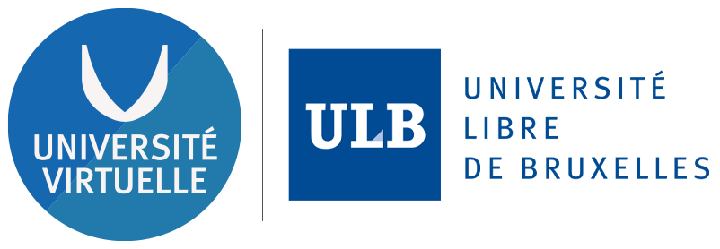 Logo de l'ULB et de l'Université Virtuelle